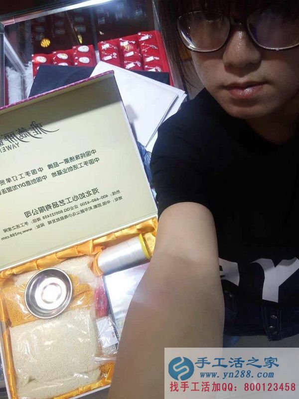 哪里有正規(guī)兼職手工活？內(nèi)蒙古韓女士想工作之余找個手工活做(圖1)