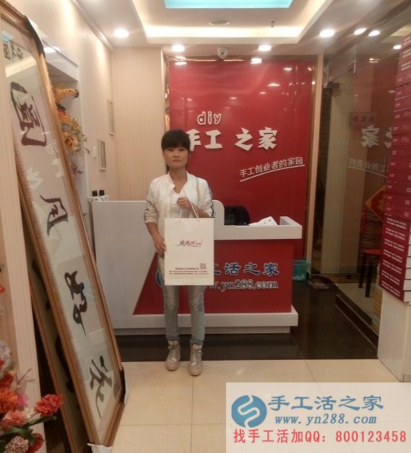 河北邯鄲大量串珠手工活外發(fā)加工，可以拿回家做的手工活(圖1)