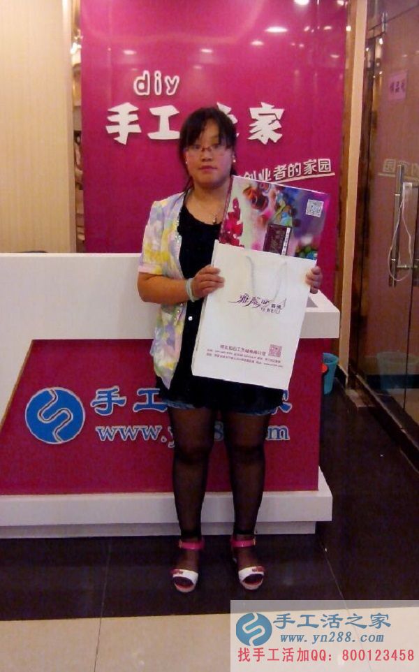 定州吳女士看中手工活之家創(chuàng)業(yè)好項目，欲組織人做手工活(圖1)