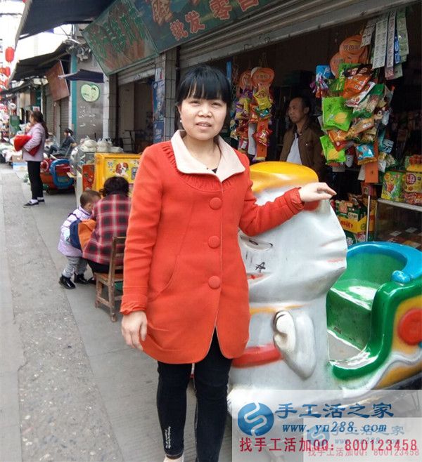 從個(gè)人加工到村級(jí)代理，四川廣元李女士開(kāi)始組織人做手工活創(chuàng)業(yè)啦！