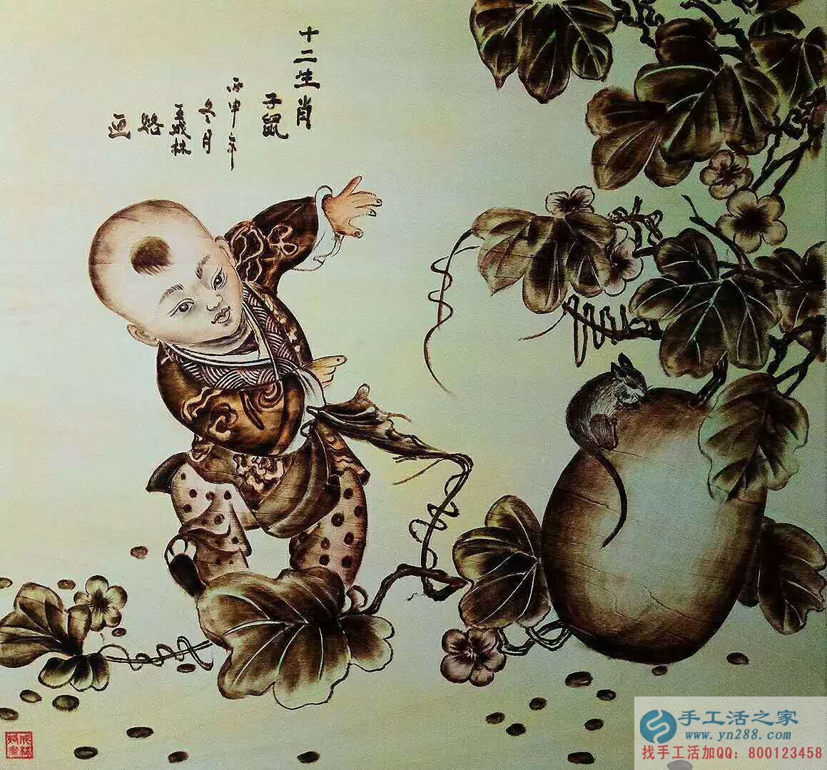 【民間手工藝品推介】邱縣傳統(tǒng)純手工烙畫，《十二生肖系列》預(yù)約定制