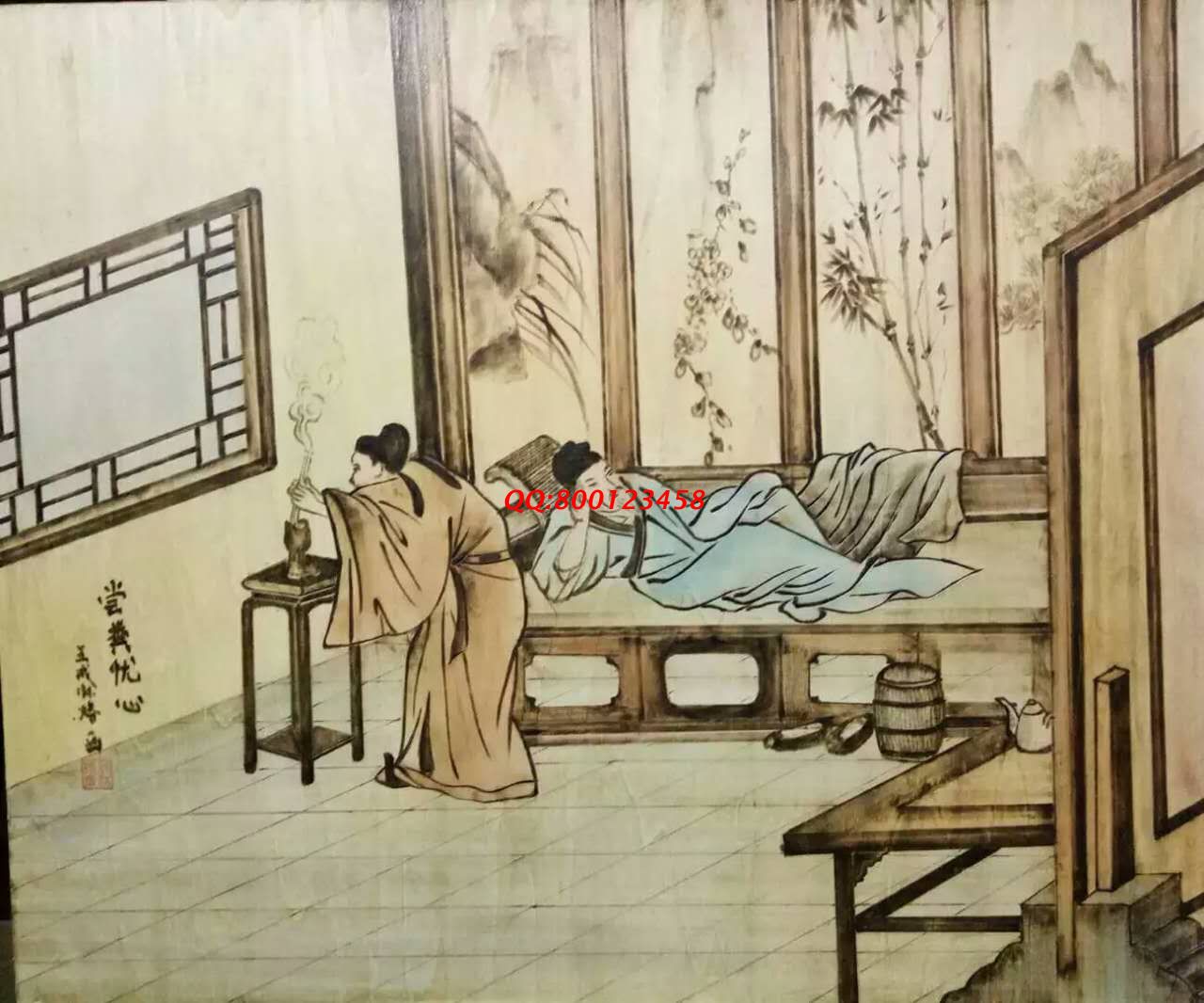 【民間手工藝品推介】邱縣傳統(tǒng)純手工烙畫，《二十四孝系列》預(yù)約定制，尺寸46*39cm
