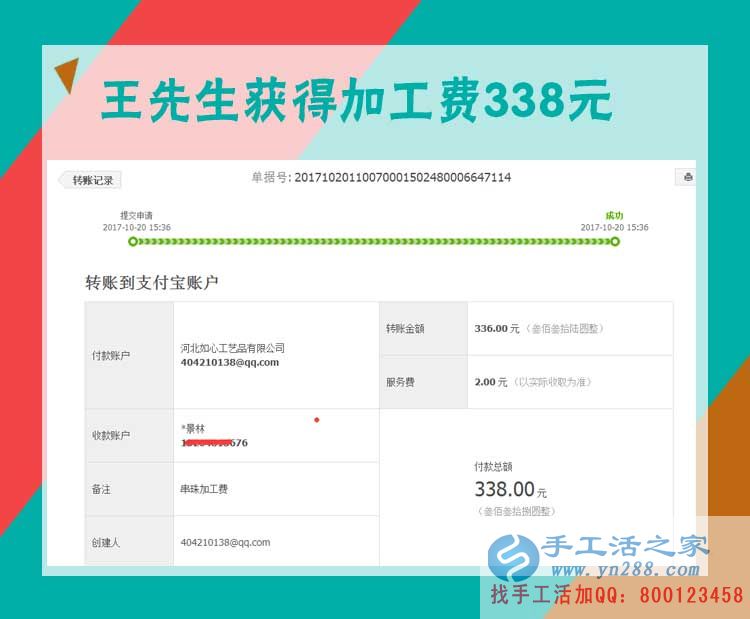 浙江快遞老板王先生，看好手工工藝品市場(chǎng)預(yù)約做代理(圖1)