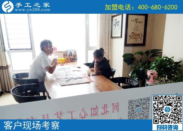 9月20日，正規(guī)手工活外發(fā)加工就是要這樣。手工之家接待考察加工客戶剪影
