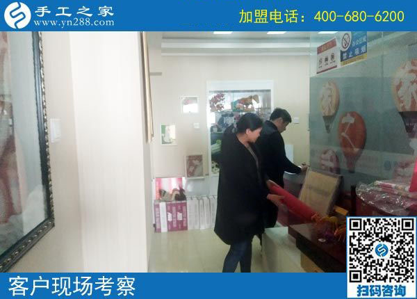 10月26日，正規(guī)供料的手工活，在家做的手工活就是這里。手工之家接待考察加工客戶剪影