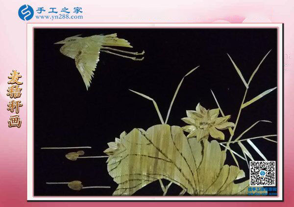 手工之家麥秸桿畫 唯美手工與高端收藏品 藝術(shù)源于生活！(圖3)