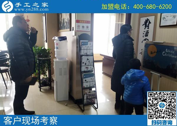 2月11日，可以在家做的手工活，在家手工加工就選珠繡手工，手工之家接待考察加工客戶剪影