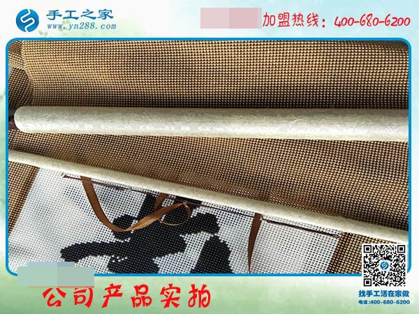 在家做手工活15天，邯鄲廣平縣沈女士完成多幅豎版雅薇麗珠繡！(圖2)