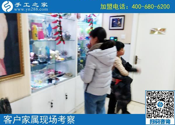 2月21日，這里可以寄到家做的手工活有哪些？正規(guī)嗎？手工之家接待考察加工客戶剪影