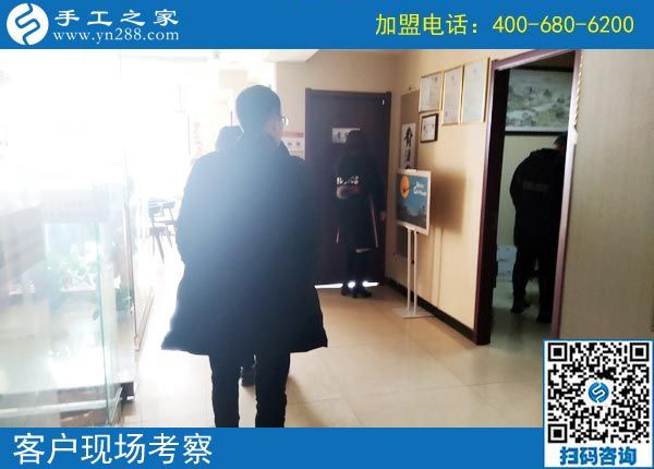 2月22日，做了這個(gè)可以寄到家做的手工活的加工會(huì)員，之后是終身的嗎？手工之家接待考察加工客戶剪影