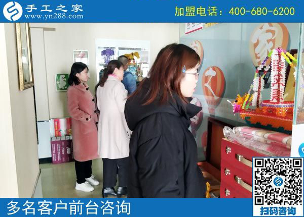 2月25日，這個沒有押金的手工活真的是穩(wěn)賺不賠嗎？手工之家接待考察加工客戶剪影