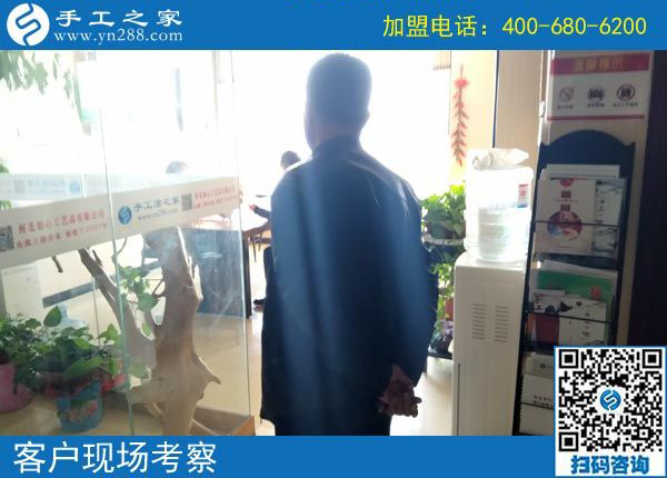 3月10日，為什么都說這個免押金手工活正規(guī)可靠？手工之家接待考察加工客戶剪影