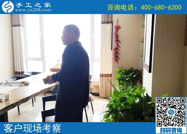 3月20日，正規(guī)免押金的手工活如何驗貨結算加工費？手工之家接待考察加工客戶剪影