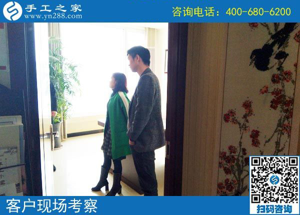 3月20日，正規(guī)免押金的手工活如何驗貨結算加工費？手工之家接待考察加工客戶剪影