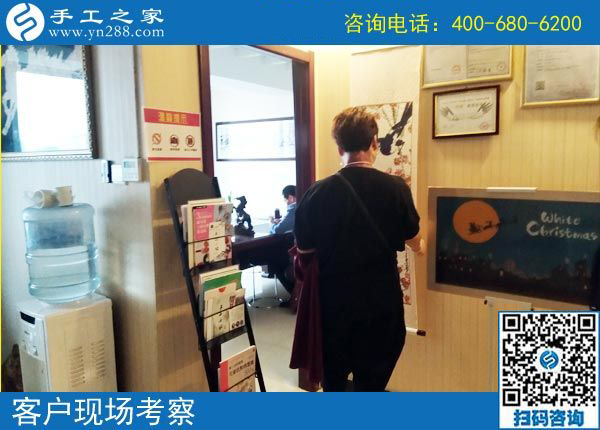 3月30日，這個(gè)可以寄到家做的手工活好不好做？手工之家接待考察加工客戶剪影