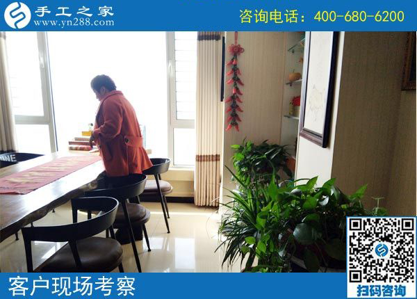 3月30日，這個(gè)可以寄到家做的手工活好不好做？手工之家接待考察加工客戶剪影