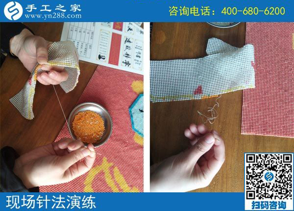 3月30日，這個(gè)可以寄到家做的手工活好不好做？手工之家接待考察加工客戶剪影
