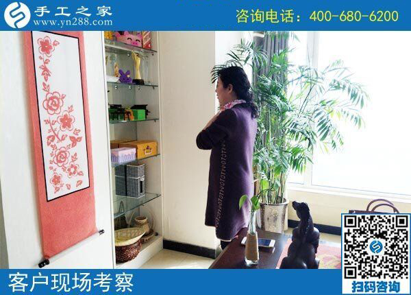 萊蕪手工活外發(fā)加工沒找到,劉女士來到手工之家找活做(圖1)