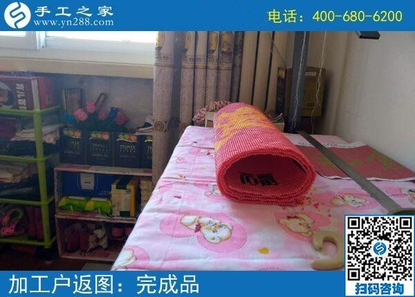 曾想加工粘花手工活，今愛上串珠繡！北京呂女士的手工活小故事(圖1)