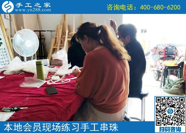 4月15日，找正規(guī)可以寄到家做的手工活，找手工加工回收項目，該注意些什么？手工之家接待考察加工客戶剪影