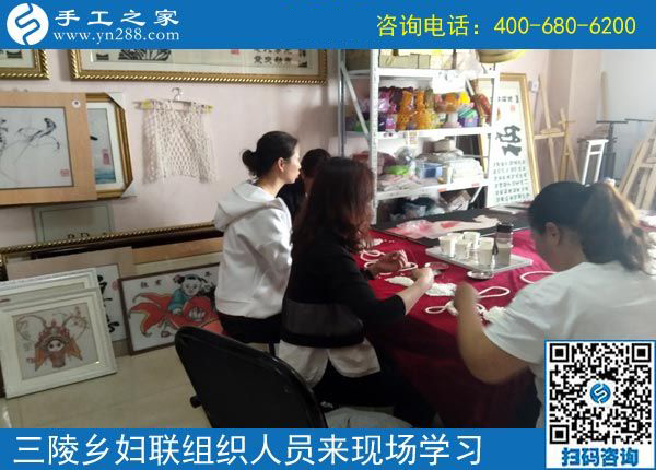 下一步做代理，山東東明宋女士對(duì)這個(gè)正規(guī)供料的手工活的新打算