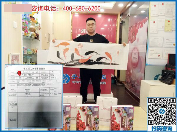 5月30日，找手工活做，這里的珠繡手工活是真正在家可以做的手工活，手工之家接待考察加工客戶剪影