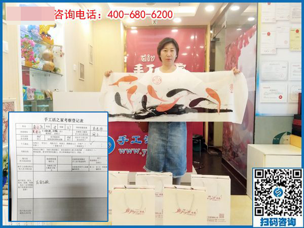 5月30日，找手工活做，這里的珠繡手工活是真正在家可以做的手工活，手工之家接待考察加工客戶剪影