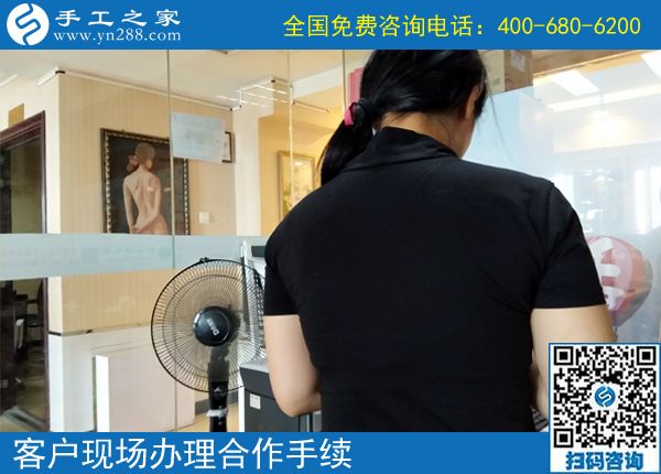 7月1日，新的半年，新的開始。正規(guī)手工活外發(fā)加工項目就選珠繡，手工之家接待考察加工客戶剪影
