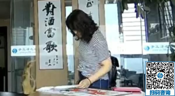 找個簡單好做的手工活掙錢，廣西百色黃女士對珠繡串珠外發(fā)手工活很滿意