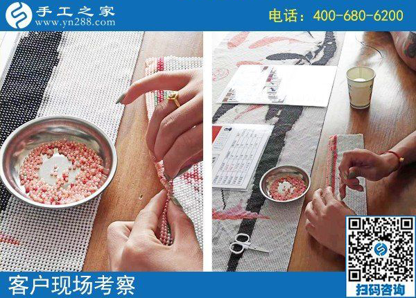 愛人在做這個(gè)掙錢，河南安陽董先生偶爾也幫忙做這個(gè)兼職手工活