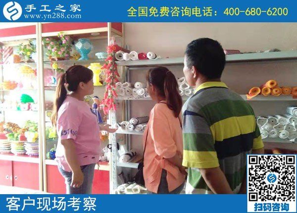 在家找手工活做，找到了手工之家，客戶特地來考察(圖2)