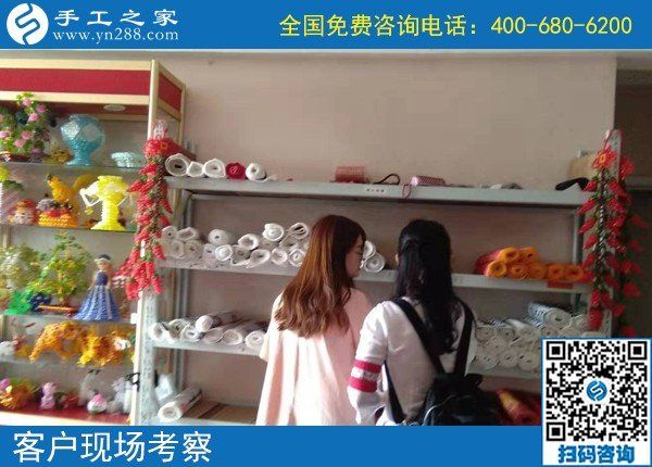 58同城來料加工手工活，這位女士選擇手工之家勵志珠(圖1)