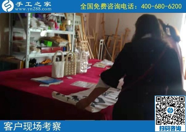 9月27日，這個(gè)正規(guī)手工活為什么會(huì)多發(fā)材料？手工之家接待考察加工客戶(hù)剪影