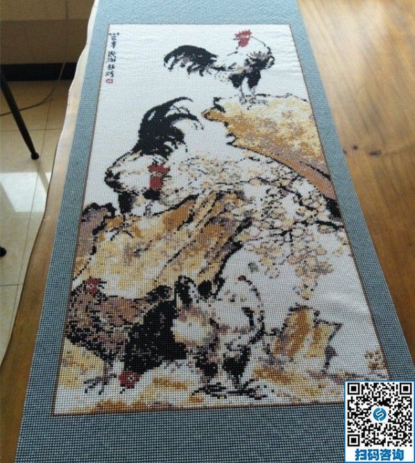 “多做串珠繡，過年吃豬肉！”邯鄲一位家庭婦女說(圖1)