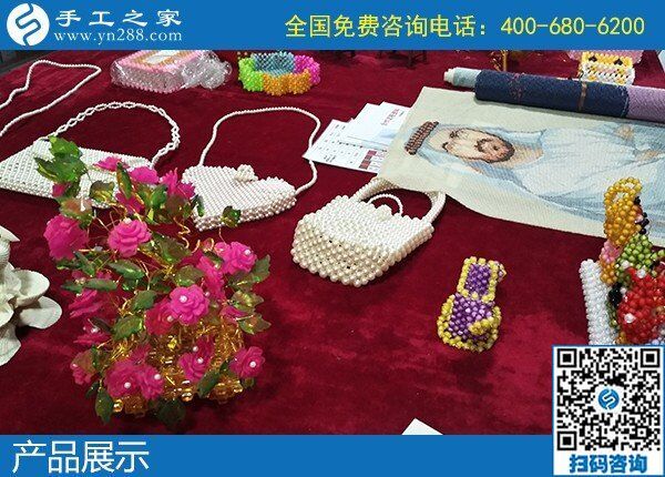 家庭手工活加工串珠子，手工之家常年外發(fā)加工(圖1)