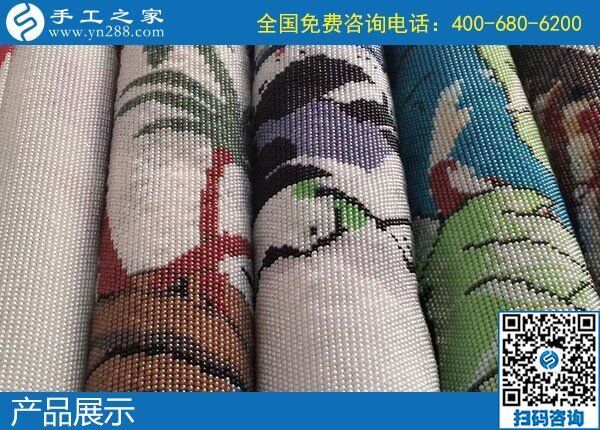 12月8日，找手工活做，手工活外發(fā)，大家都選擇珠繡加工。手工之家接待考察加工客戶剪影