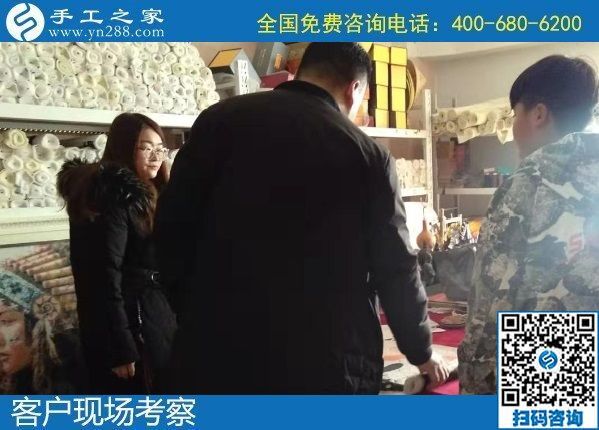 12月28日，在家做手工活掙錢，手工活代理加工項(xiàng)目，就選勵(lì)志珠串珠外發(fā)手工活，手工之家接待考察加工客戶剪影