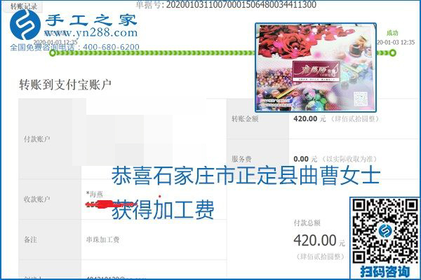 你、我、她，都能做，都能掙錢，這個手工活加盟項目是首選
