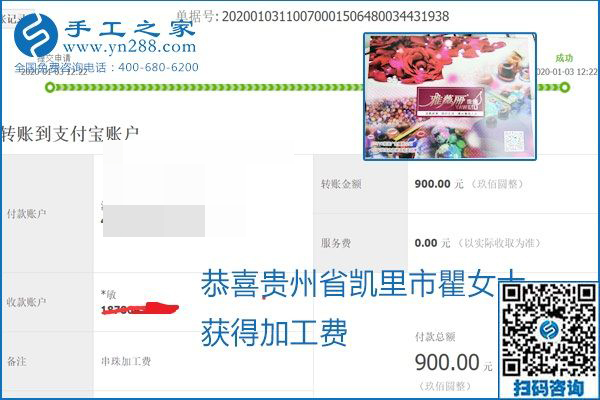 你、我、她，都能做，都能掙錢，這個手工活加盟項目是首選