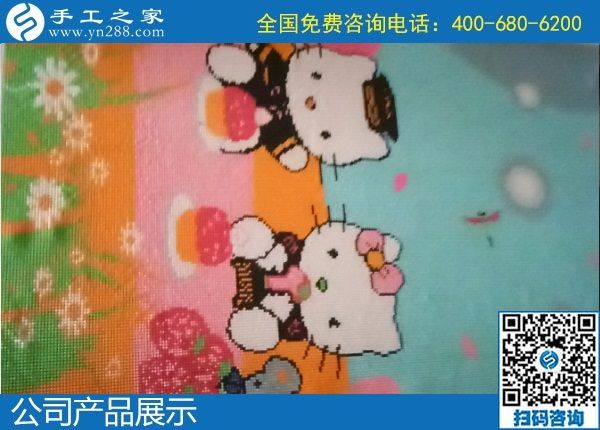 1月5日，正規(guī)的手工活外發(fā)，農(nóng)村手工活加盟項(xiàng)目，就選串珠手工活，手工之家產(chǎn)品展示
