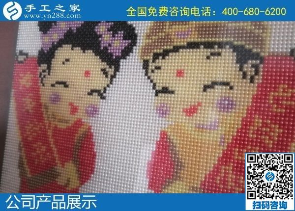 1月11日，手工活外發(fā)回收，能在家做的手工活，就是安全靠譜的勵志珠珠繡，手工之家珠繡成品細(xì)節(jié)實拍