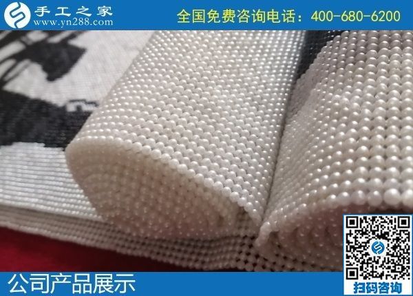 1月11日，手工活外發(fā)回收，能在家做的手工活，就是安全靠譜的勵志珠珠繡，手工之家珠繡成品細(xì)節(jié)實拍