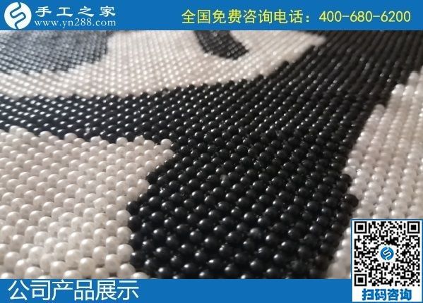 1月11日，手工活外發(fā)回收，能在家做的手工活，就是安全靠譜的勵志珠珠繡，手工之家珠繡成品細(xì)節(jié)實拍