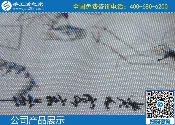 2月3日，手工活加盟項(xiàng)目，拿回家做的手工活，就是珠繡外發(fā)手工活，手工之家珠繡細(xì)節(jié)成品實(shí)拍