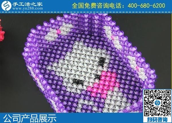 2月7日，純手工活外發(fā)加工，手工活賺錢，就選這個珠繡外發(fā)手工活，手工之家珠繡立體串珠類成品實拍