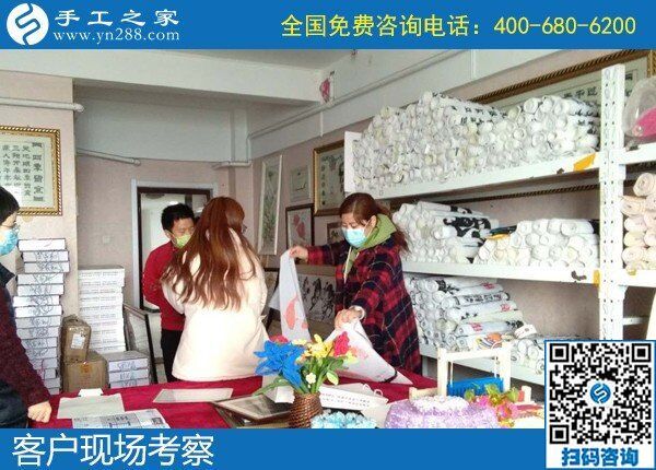 大量純手工活外發(fā)，就是手工之家勵志串珠繡(圖1)
