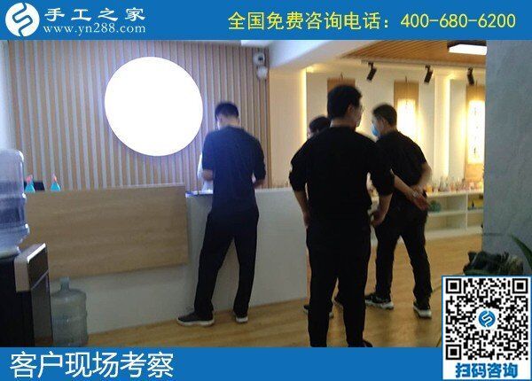 5月2日，正規(guī)加工回收手工活，可以拿回家做的手工活，就選勵(lì)志珠珠繡，手工之家接待考察合作加工客戶