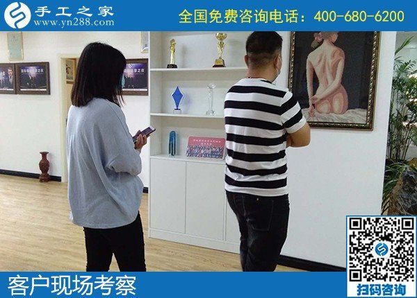 5月6日，代理手工活加工項目，正規(guī)外發(fā)手工活來料加工，選正規(guī)手工活勵志珠珠繡，手工之家接待考察合作加工客戶剪影