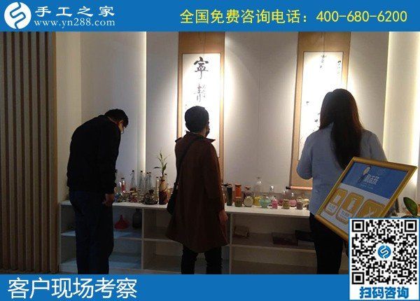 5月8日，正規(guī)手工活外發(fā)加工項目，手工活代理加工項目，就選勵志珠珠繡，手工之家接待考察合作加工客戶剪影