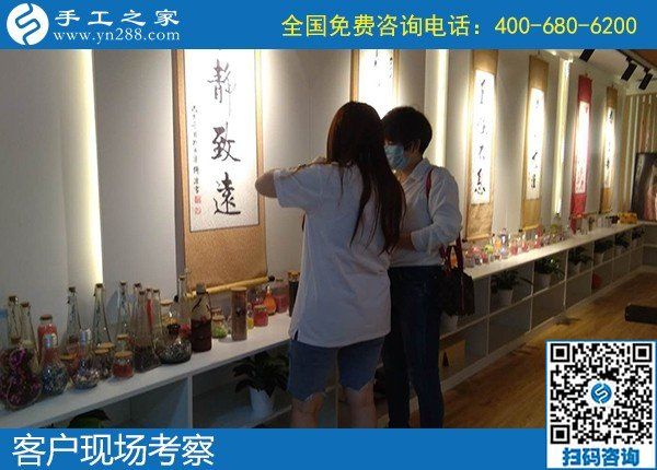 5月14日,拿回家做的手工活，正規(guī)加工回收手工活，選擇勵志珠珠繡，手工之家接待考察加工客戶剪影